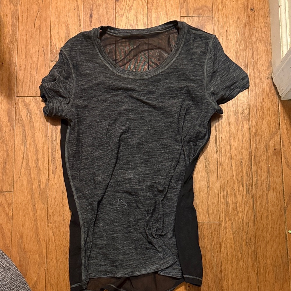 Charcoal Gray Women's Top